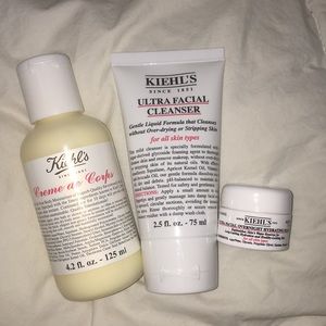 Kiehl's Travel Size Cleanser & Body Moisturizer
